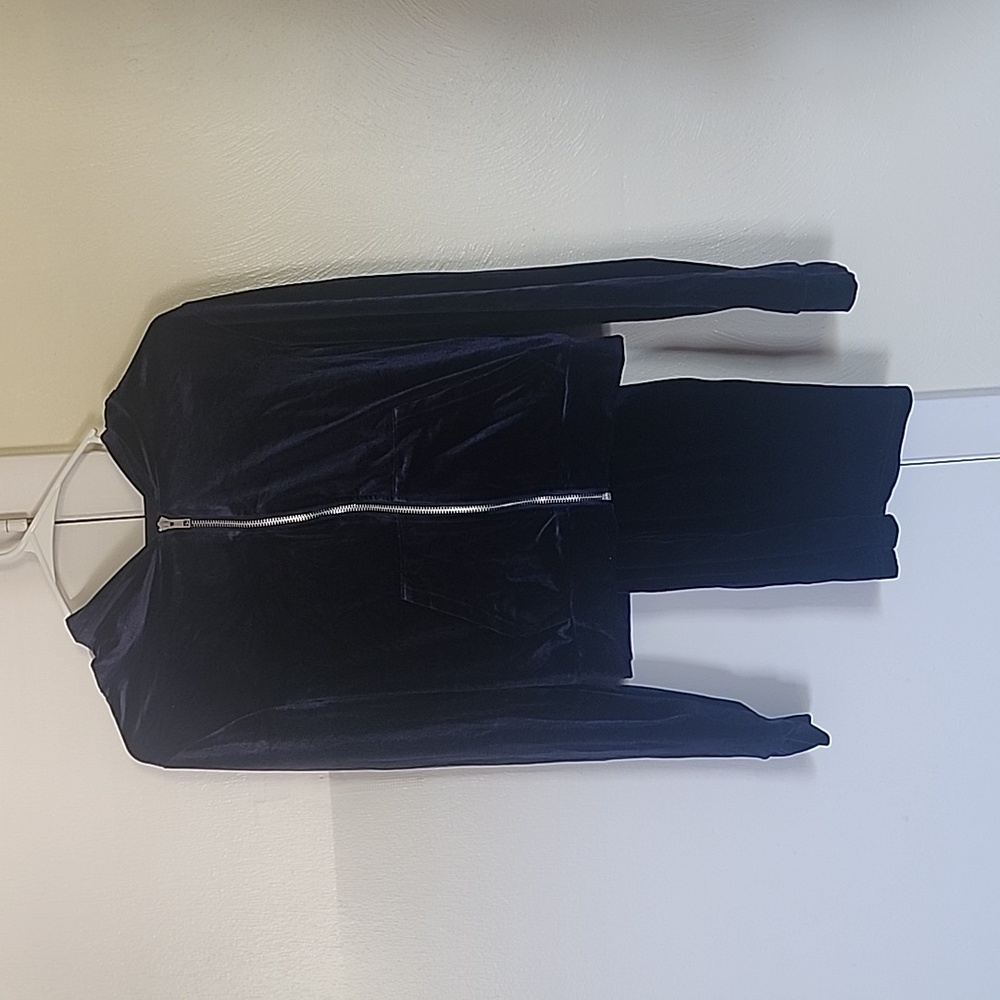 Velour tracksuit